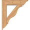 Ekena Millwork Funston Traditional Smooth Bracket w/ Offset Brace, Western Red Cedar, 7 1/2"W x 30"D x 34"H BKT0806X30X34FST01SWR - alternate 3